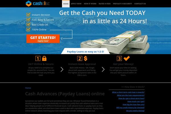cashdisc.com site used Cashdisc