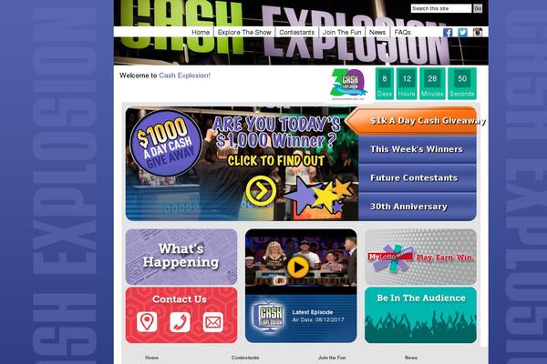 cashexplosionshow.com site used Cashexplosion