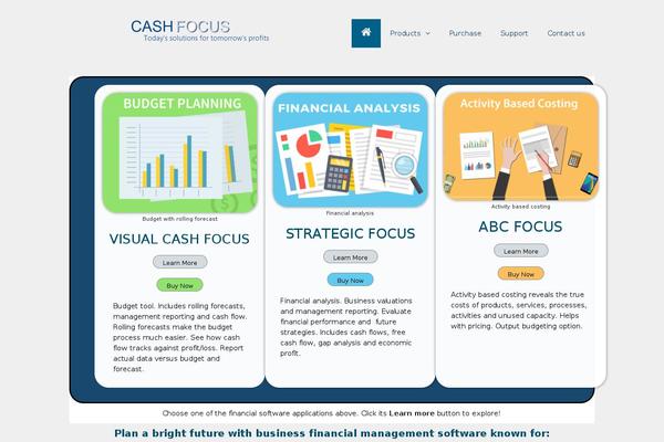 cashfocus.com site used Primopro-child-theme