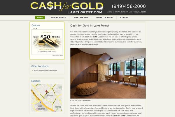 cashforgoldlakeforest.com site used Cash