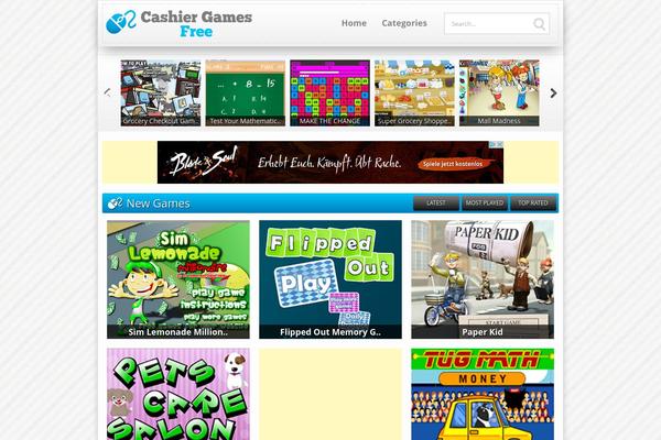 cashiergamesfree.com site used Arcade-pulse