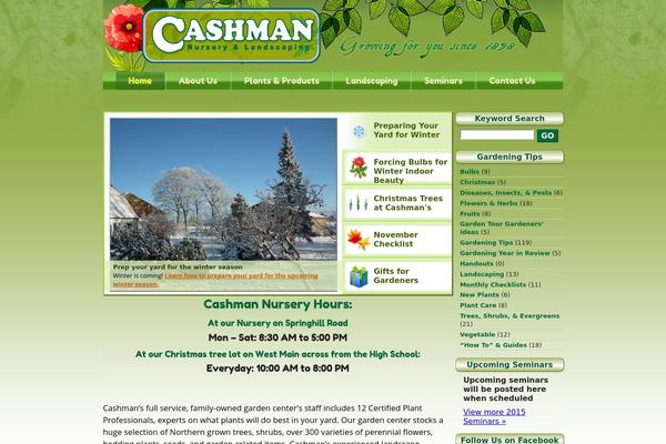 cashmannursery.com site used Cashman