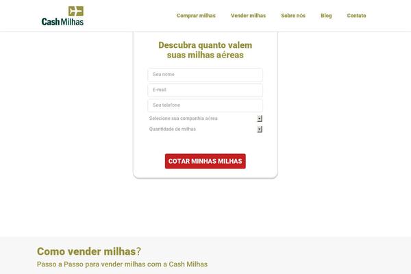 cashmilhas.com.br site used Cash.theme