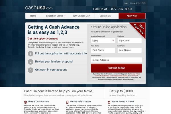 cashusa theme websites examples