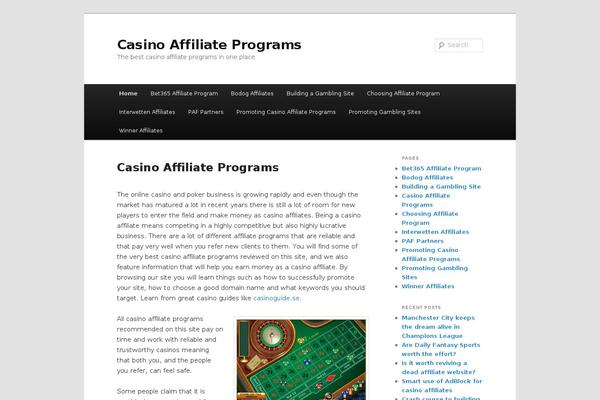 casino-affiliateprograms.com site used Cap