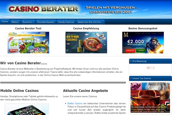casino-berater.com site used Flexxgreen