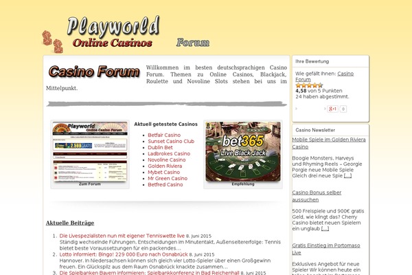 casino-forum.name site used Casinoforum