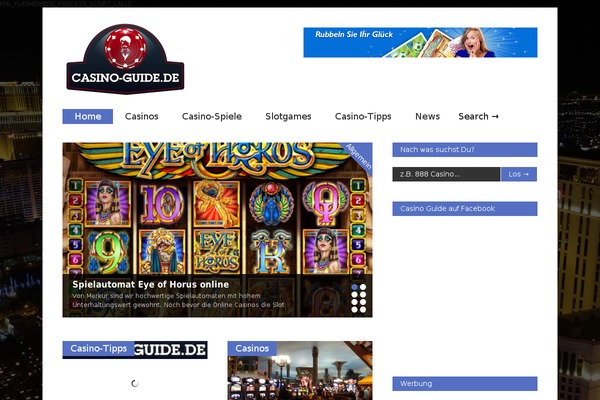 casino-guide.de site used Gonzo
