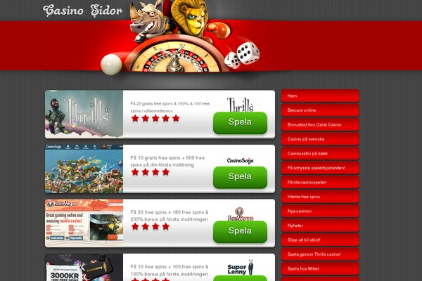 casino-sidor.se site used Rhino