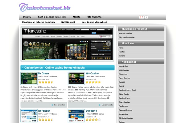casinobonukset.biz site used Bloom