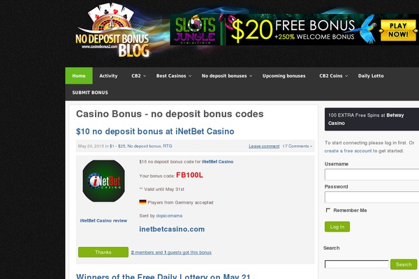 casinobonus2.co site used Bpdef