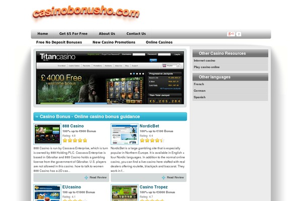 casinobonusho.com site used Bloom