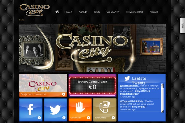 casinocity.nl site used Casinocity