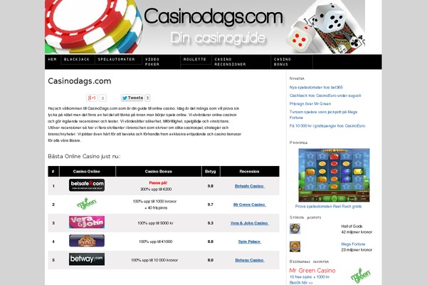 casinodags.com site used Casinodags