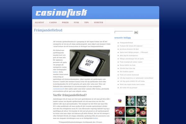 BlueSky theme site design template sample