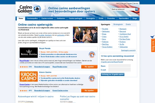 casinogokken.net site used Cgn