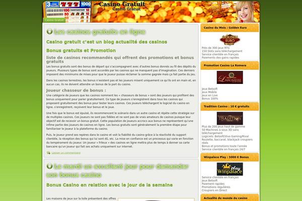 casinogratuit-fr.be site used Casinogratuit