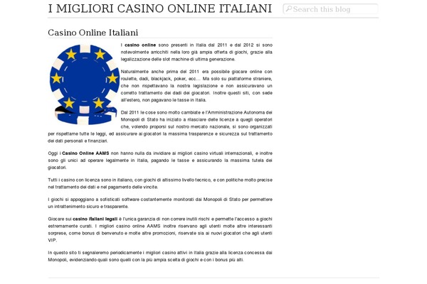 casinoonline-italiani.net site used Svelt
