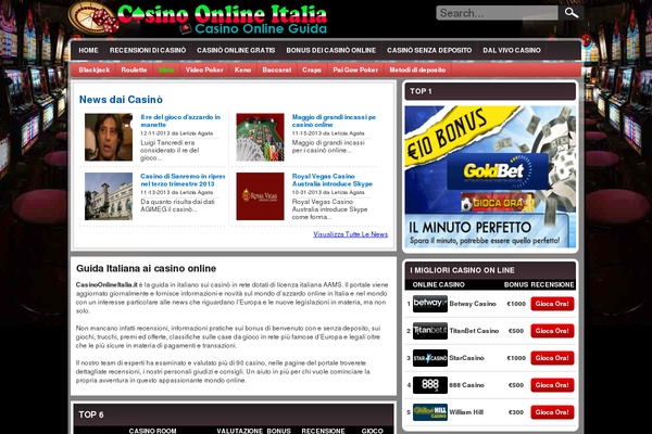 casinoonlineitalia.it site used Casinoonlineitalia.it