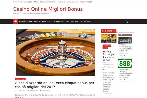 casinoonlinemiglioribonus.it site used ColorMag