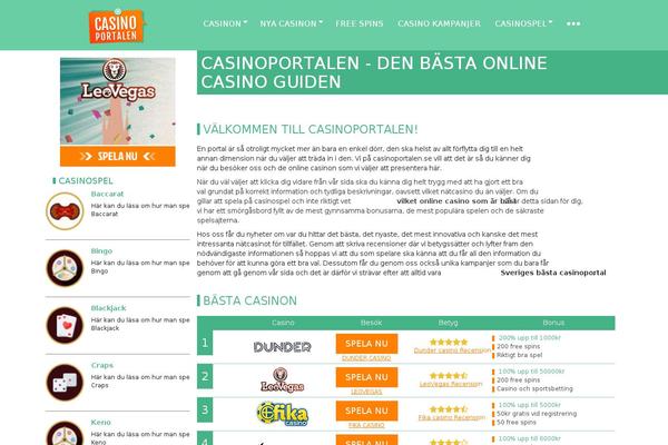 casinoportalen.se site used Zoot