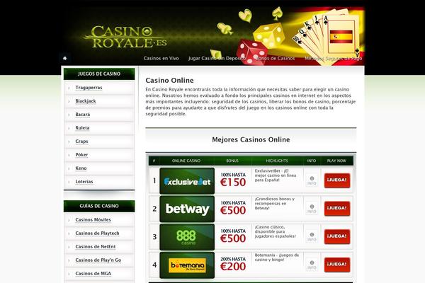 casinoroyale.es site used Casinoroyale