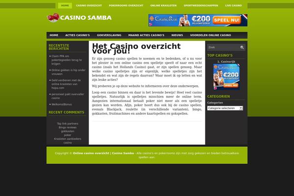 casinosamba.com site used Studeno