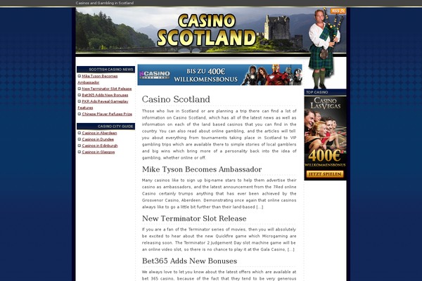 casinoscotland.com site used Newrouge