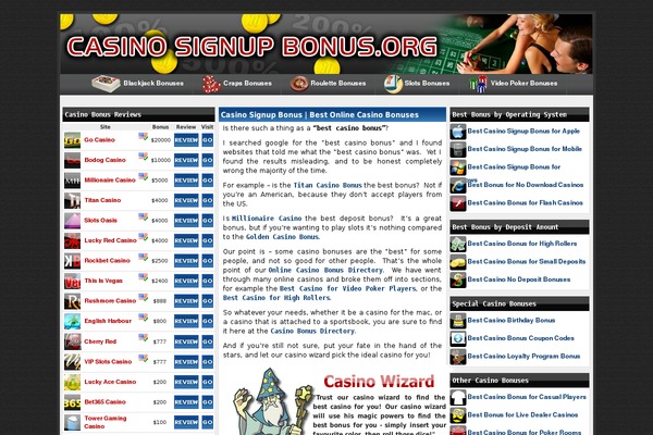 casinosignupbonus.org site used Highrollerblack