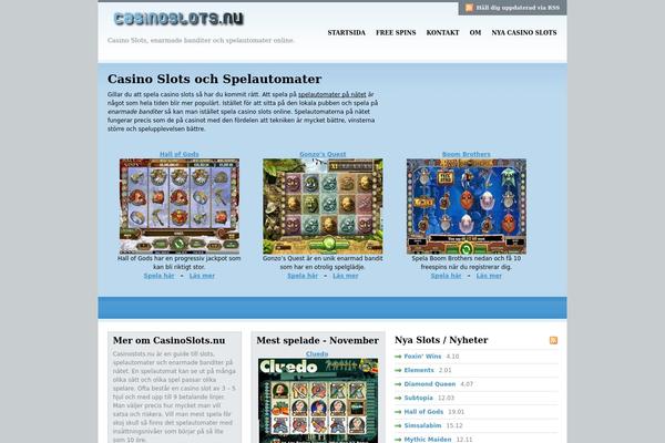 casinoslots.nu site used Vibrant Cms