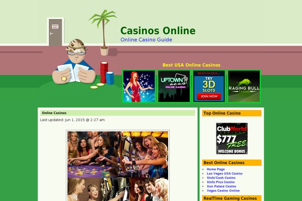 casinosonline.org site used Twinpine