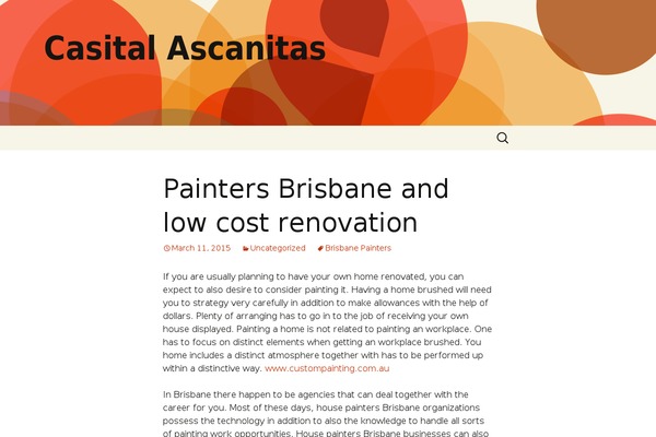 Twenty Thirteen theme site design template sample