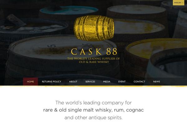 cask88.com site used Cask88-theme