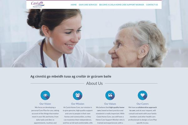 caslahomecare.ie site used Casla-core