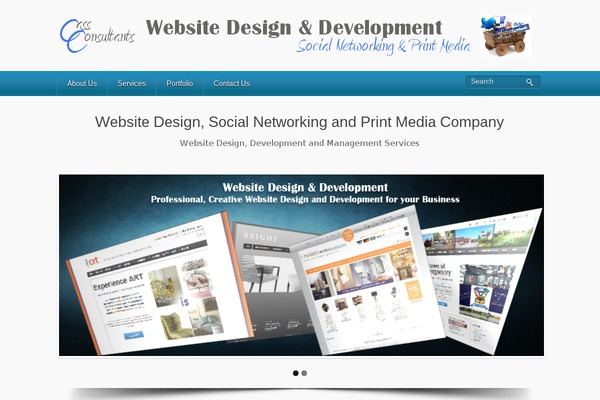 BizWay theme site design template sample