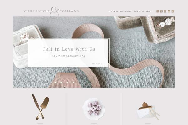 cassandra theme websites examples
