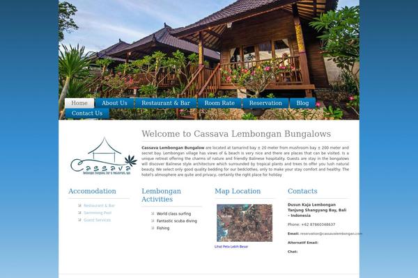 cassavalembongan.com site used Cassava-bali
