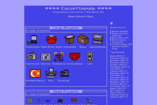 Commodore theme site design template sample