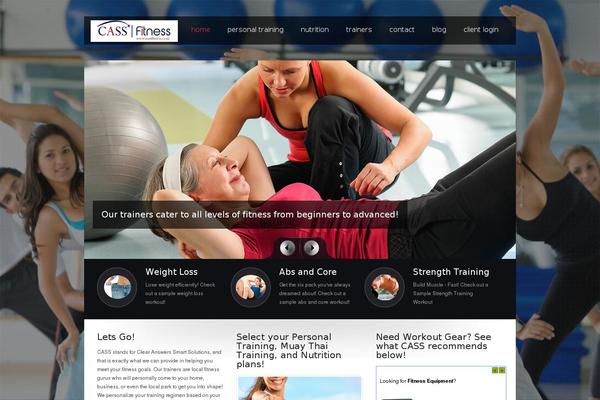 cassfitness.net site used Power-gym-wordpress