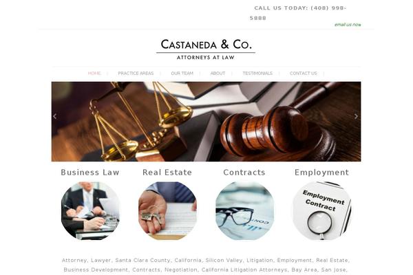 castanedaco.com site used Castanedaco-theme