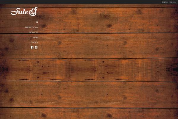 Vellum theme site design template sample