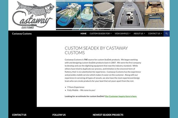 Twenty Fourteen theme site design template sample