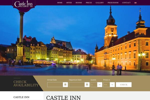 castleinn.pl site used Flawleshotel