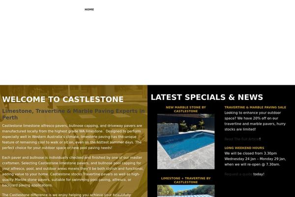 Jupiter theme site design template sample