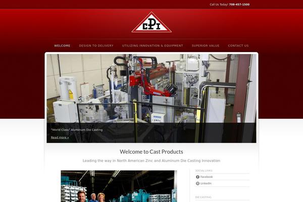 castproducts.com site used Idea-framework