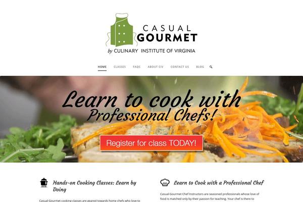 casualgourmet.com site used Recibo