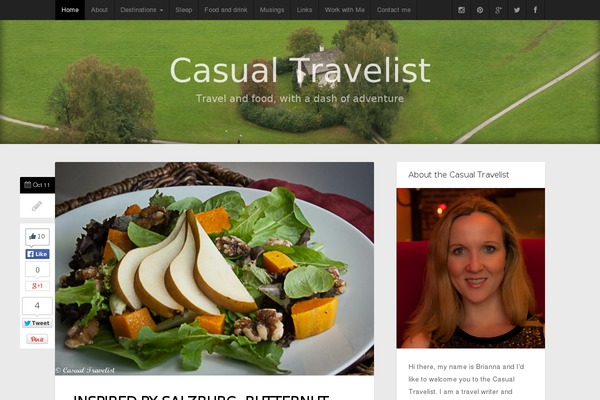 casualtravelist.com site used Blogger-theme