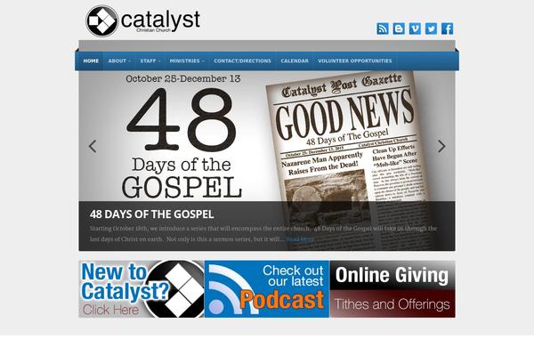 catalystchristian.com site used Dctcharity