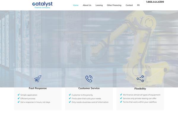 catalystfc.com site used Catalyst-child