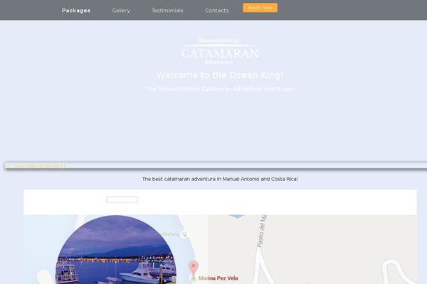 catamaranadventurescr.com site used Catamaran